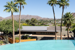 The infinity pool at Sanctuary Camelback Mountain
