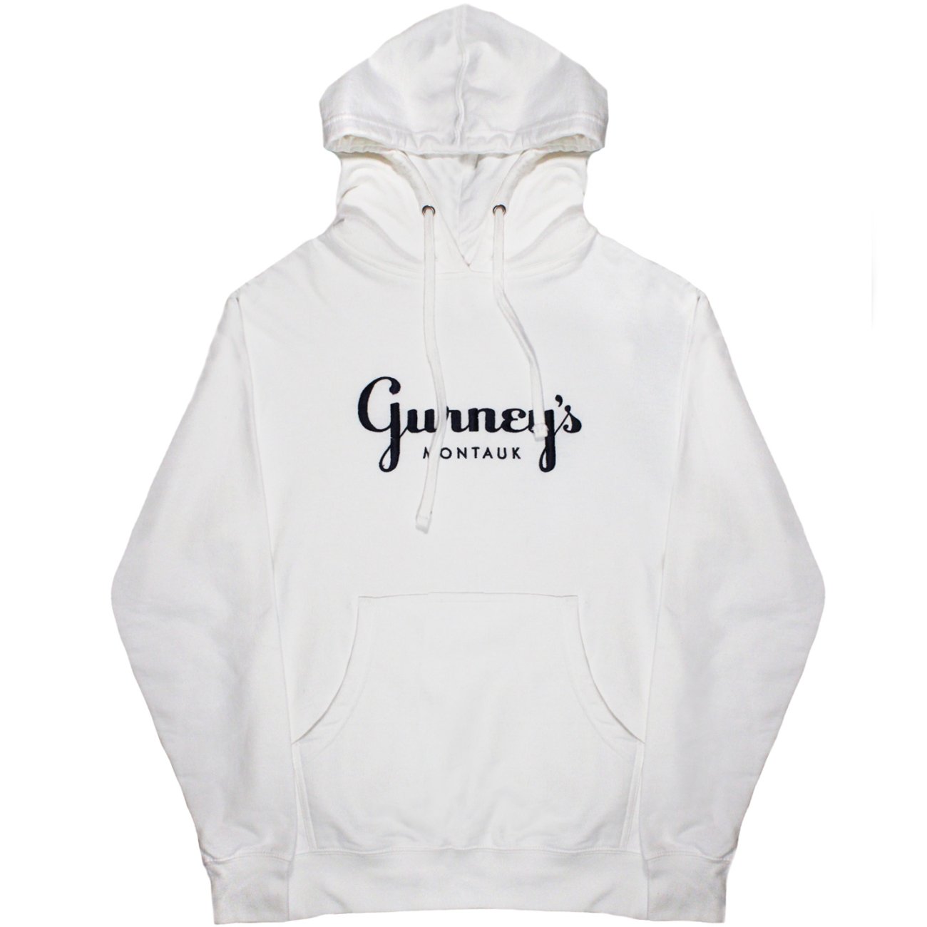 Gurney s Montauk Embroidered Hoodie White