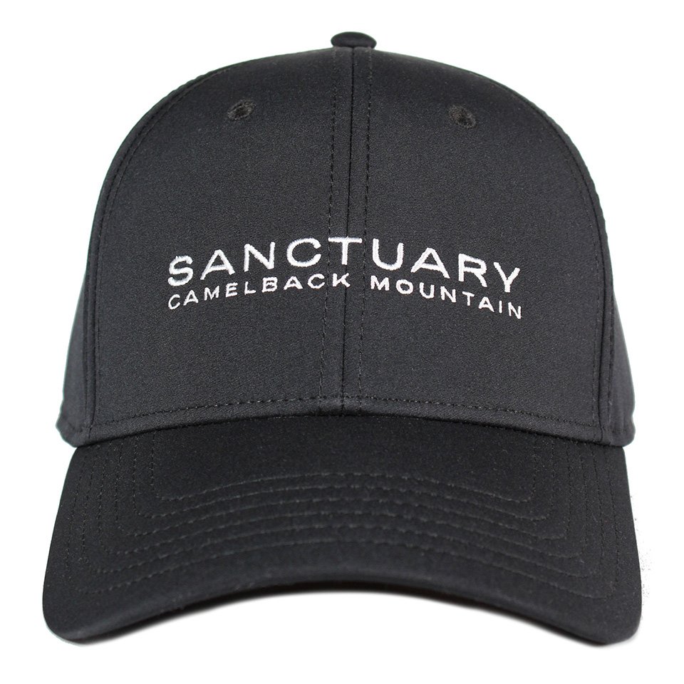 Sanctuary Embroidered Performance Hat - Black