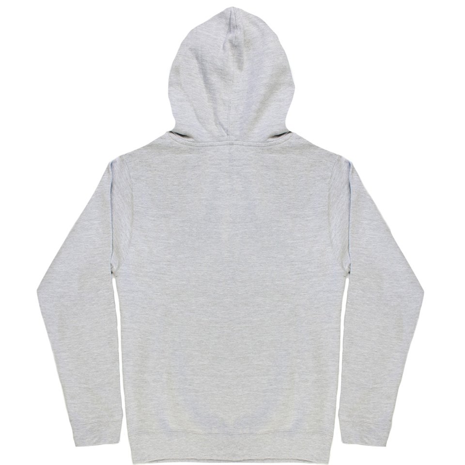 Gray 2025 plain hoodie